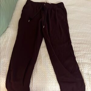 Dark Purple Jogger Pants